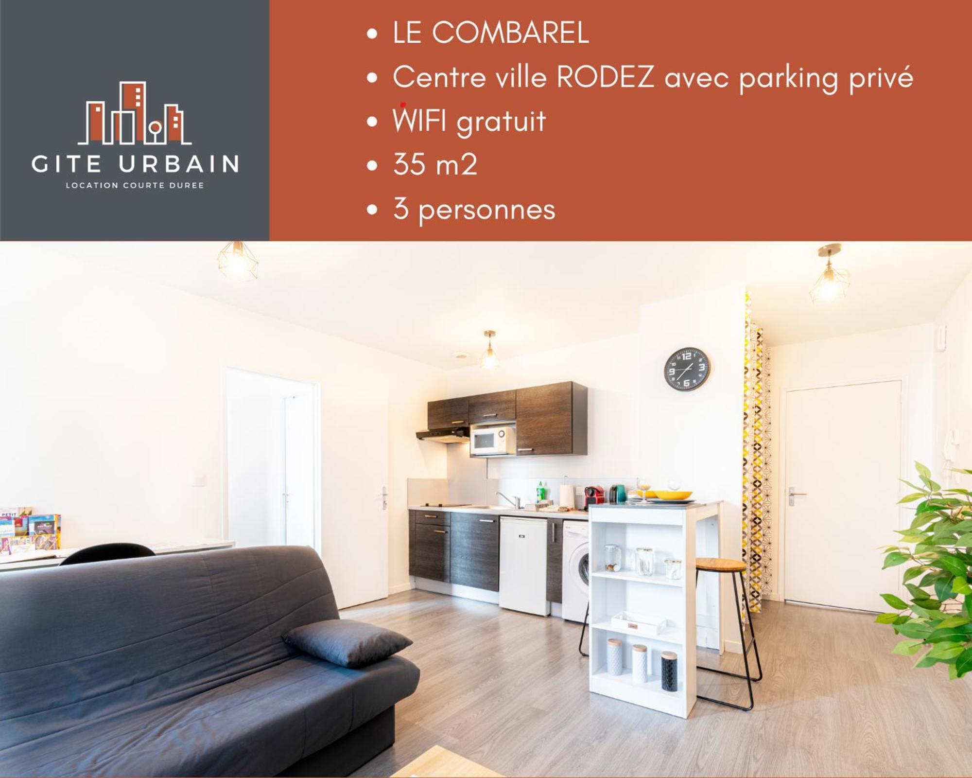 Le Combarel Apartment Rodez Exterior photo